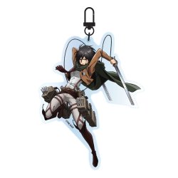 Attack on Titan porte-clés acrylique Mikasa Ackermann