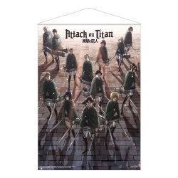 Attack on Titan wallscroll Scout Regiment 50 x 70 cm