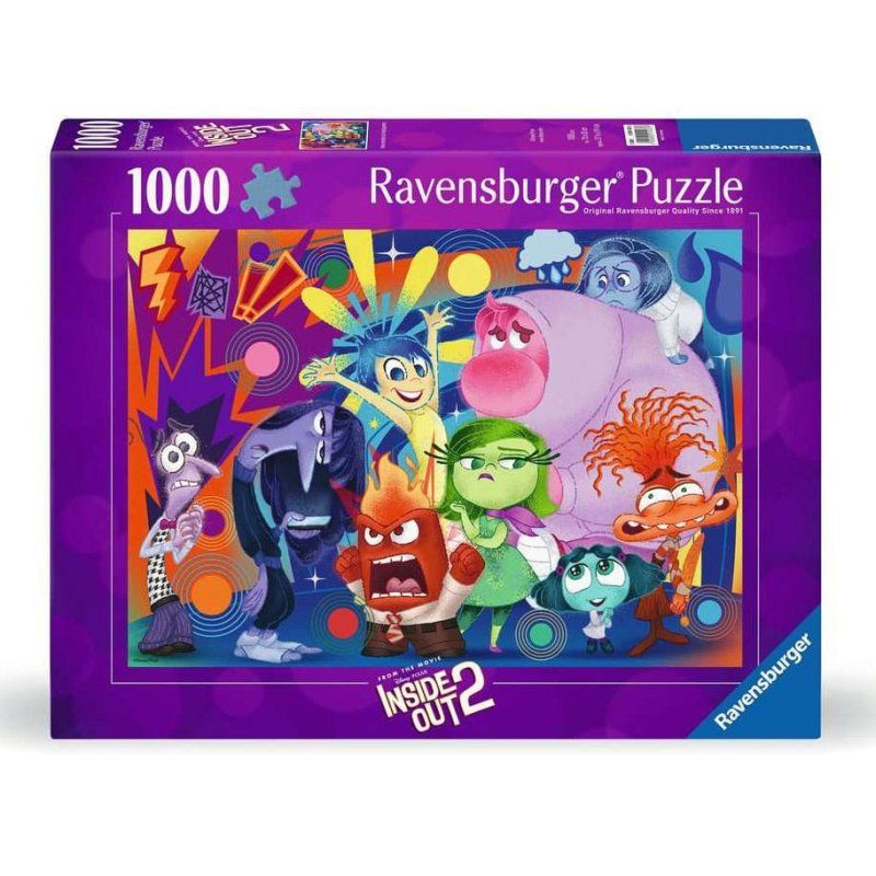 Vice-versa 2 puzzle New Emotions at Headquarters (1000 pièces)