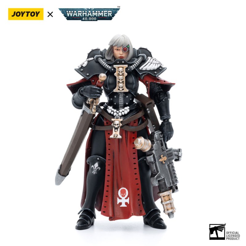 Warhammer 40k figurine 1/18 Adepta Sororitas Battle Sister Sister Kassia 10 cm