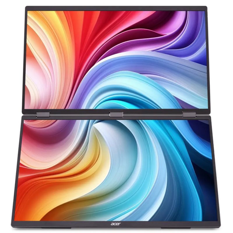 Acer PD193QEbmiuux écran plat de PC 47 cm (18.5") 1920 x 1080 pixels Double Full HD LED Gris