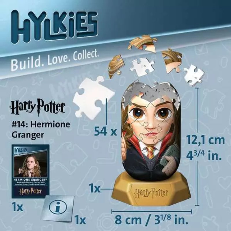 Ravensburger 3D Puzzle: Hylkies - Hermine Granger 54 pc(s) Television/films