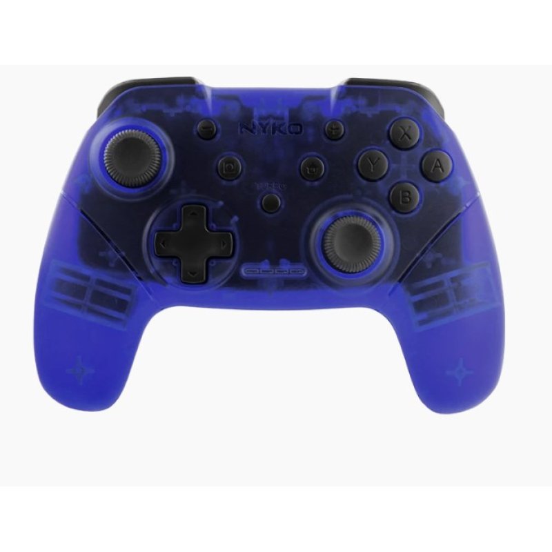 Nyko 87263 Gaming Controller Blue USB Gamepad Analogue Android, Nintendo Switch, PC
