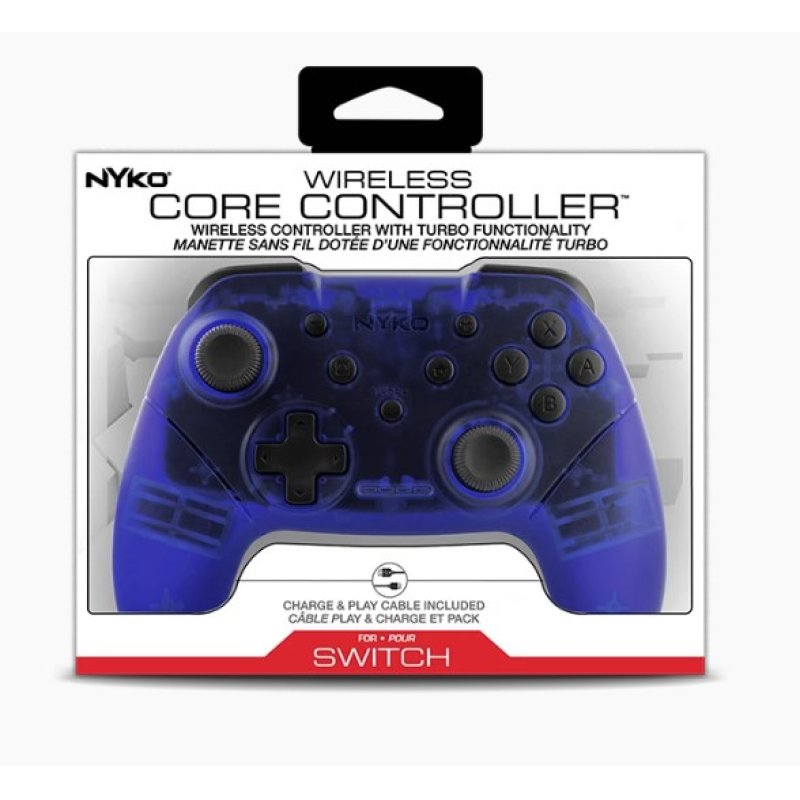 Nyko 87263 accessoire de jeux vidéo Bleu USB Manette de jeu Analogique Android, Nintendo Switch, PC
