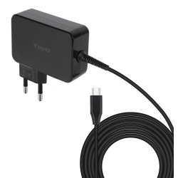 CARGADOR TOOQ PORTATIL GAN USB-C PD 100W NEGRO