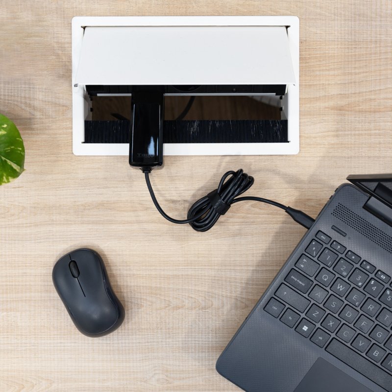 TooQ TQLC-USBCGAN45PD-C chargeur d'appareils mobiles Ordinateur portable, Universel Noir Secteur Intérieure