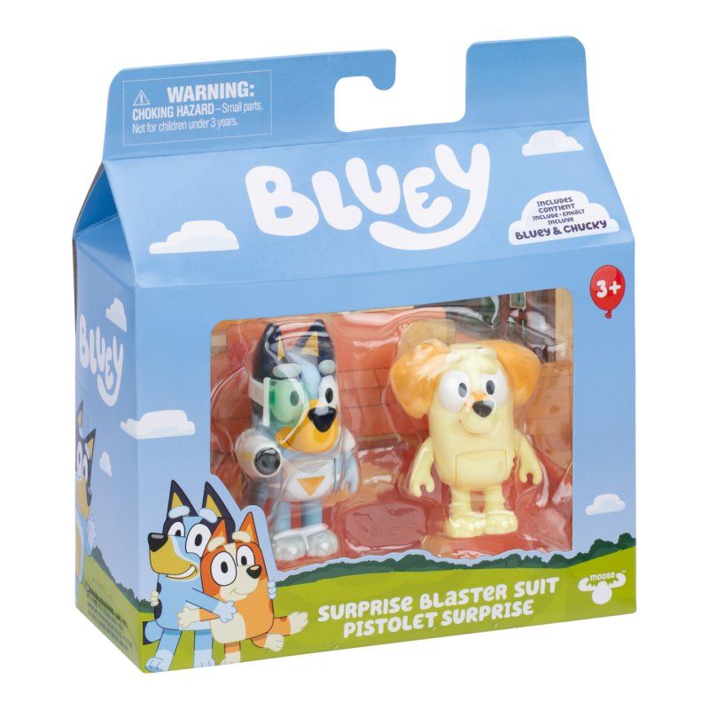 STOCK1-STOCKICX1 - Bluey - Bluey Figure 2PK - (90322)