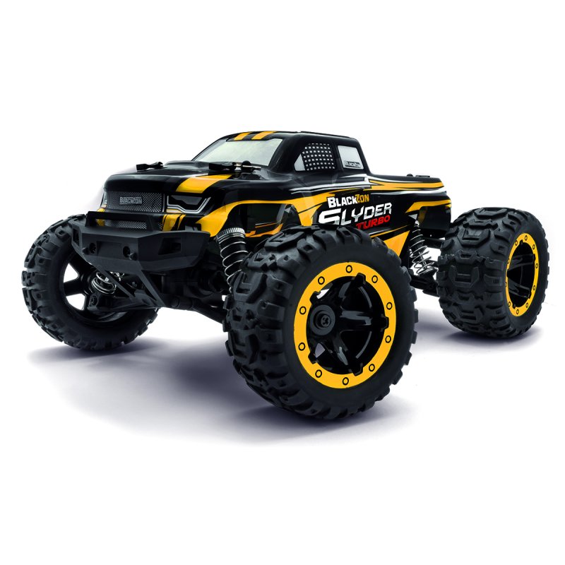 BLACKZON - Slyder MT Turbo 1/16 4WD 2S Brushless - Yellow (540213)
