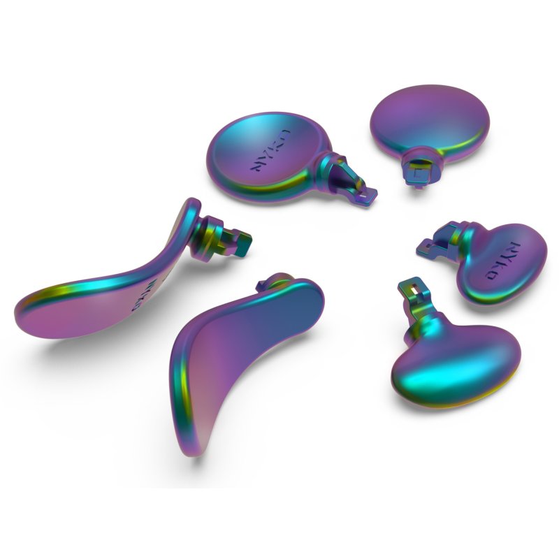 Nyko Edge Paddles Rainbow