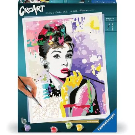 Ravensburger 25526 livre et page à colorier Couleur par kit de peinture par numéros