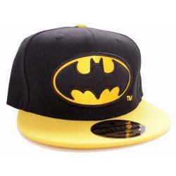 DC COMICS compatible - Casquette Snapback - Batman Basic Black/Yellow