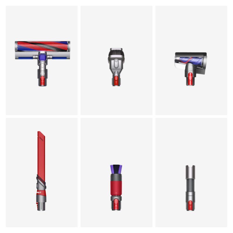 Dyson V12 Origin 2-in-1 stick vacuum Battery Dry HEPA Bagless Nickel