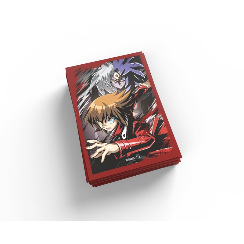Yu-Gi-Oh! JCC - Pack de protège-cartes Jaden & Yubel (50 pochettes)