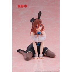 The Quintessential Quintuplets 3 statuette PVC Desktop Cute Figure Miku Nakano (Bunny Ver.) 13 cm