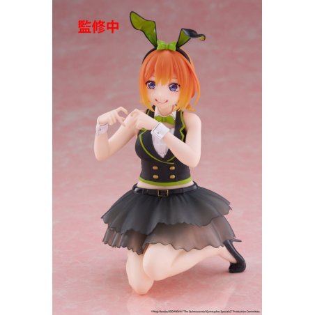 The Quintessential Quintuplets 3 statuette PVC Desktop Cute Figure Yotsuba Nakano (Bunny Ver.) 13 cm