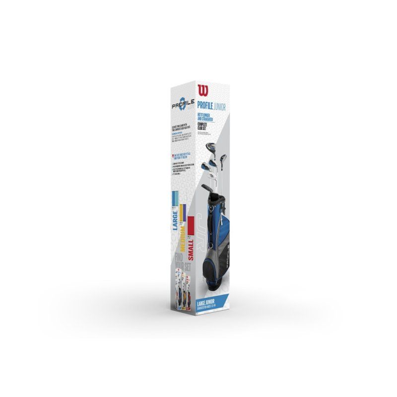 Wilson - Kids Profile JGI Complete Set - Blue - Right Hand