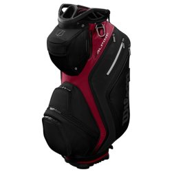 Wilson - Alpine Cart Bag with Embroidery - Black/Red