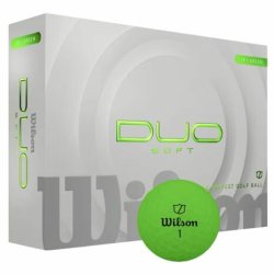 Wilson - DUO Soft Golf Ball - Green - 12 Balls