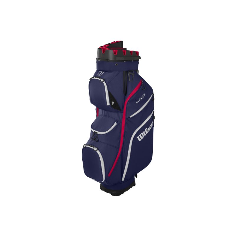 Wilson - iLock Cart Bag - Navy/White/Red