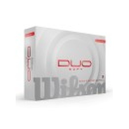 Wilson - DUO Soft Golf Ball - Red - 12 Balls