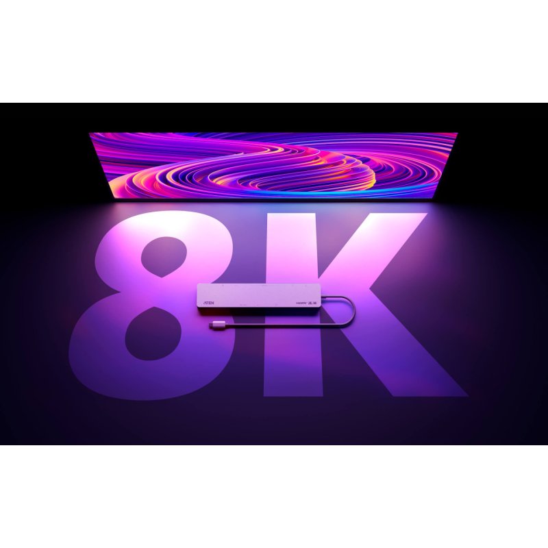 ATEN UH3240 interface hub USB Type-C Silver