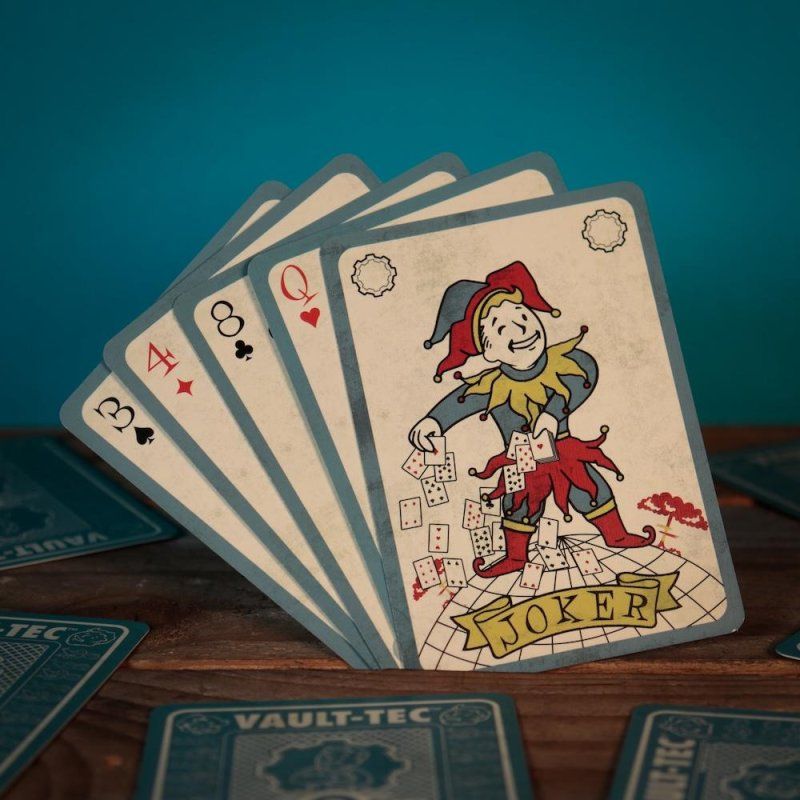 FALLOUT - Jeu de cartes à jouer (52 cartes 2 jokers)