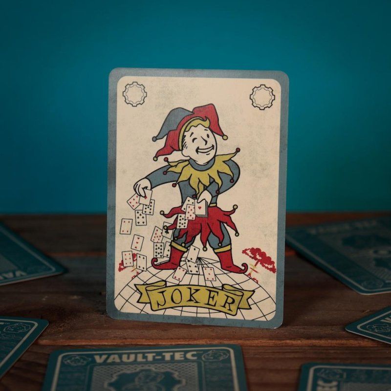 FALLOUT - Jeu de cartes à jouer (52 cartes 2 jokers)
