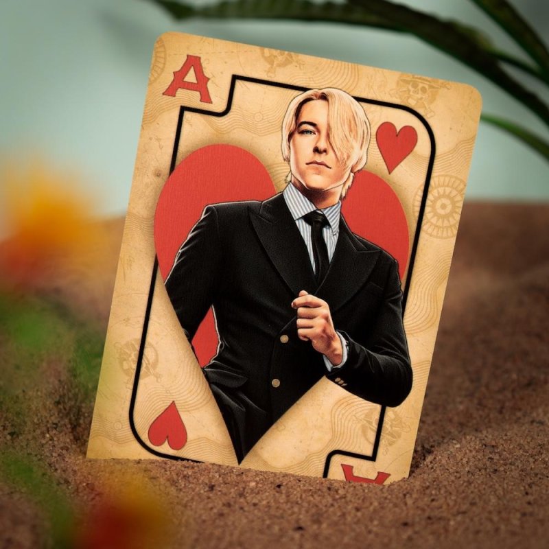 ONE PIECE NETFLIX - Jeu de cartes à jouer (52 cartes 2 jokers)