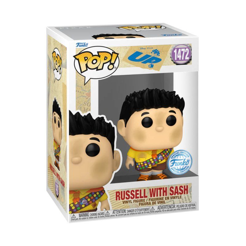 LA-HAUT - POP Disney N°1472 - Russel avec Sash