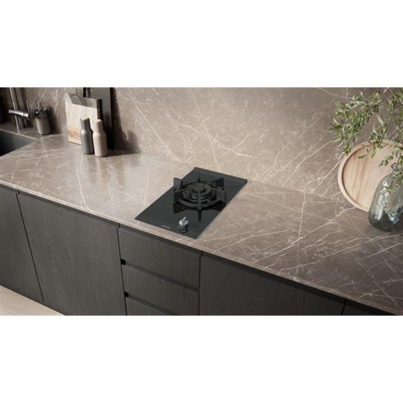 Domino, 30 cm, IQ700, vitrocéramique, fonte avec pieds en caoutchouc si *