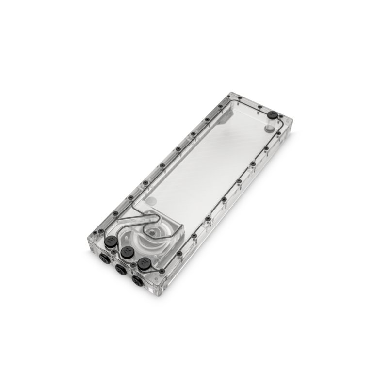 EK Water Blocks EK-Quantum Kinetic3 FLT D5 PWM Ausgleichsbehälter-Pumpen-Kombination - 360mm, D-RGB, Acryl