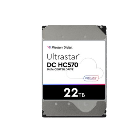 Western Digital Ultrastar 0F48154 disque dur 22 To 7200 tr/min 512 Mo 3.5" Série ATA III