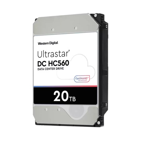 Western Digital Ultrastar DC HC560 disque dur 20 To 7200 tr/min 512 Mo 3.5" SAS / Serial ATA II