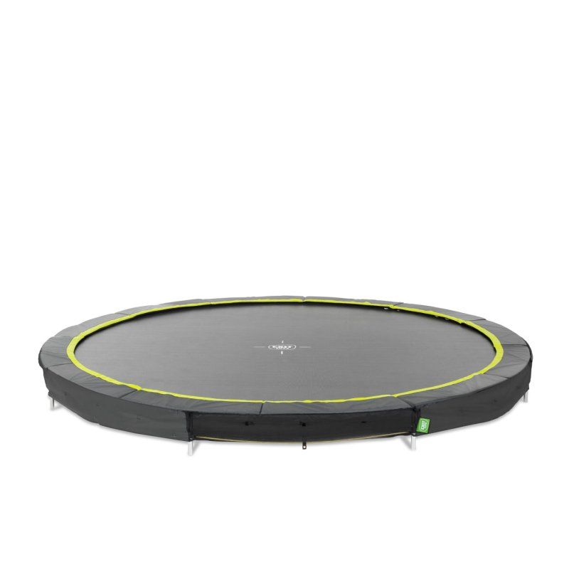 EXIT - Silhouette Ground Sports Trampoline ø427cm - Black (12.90.14.00)