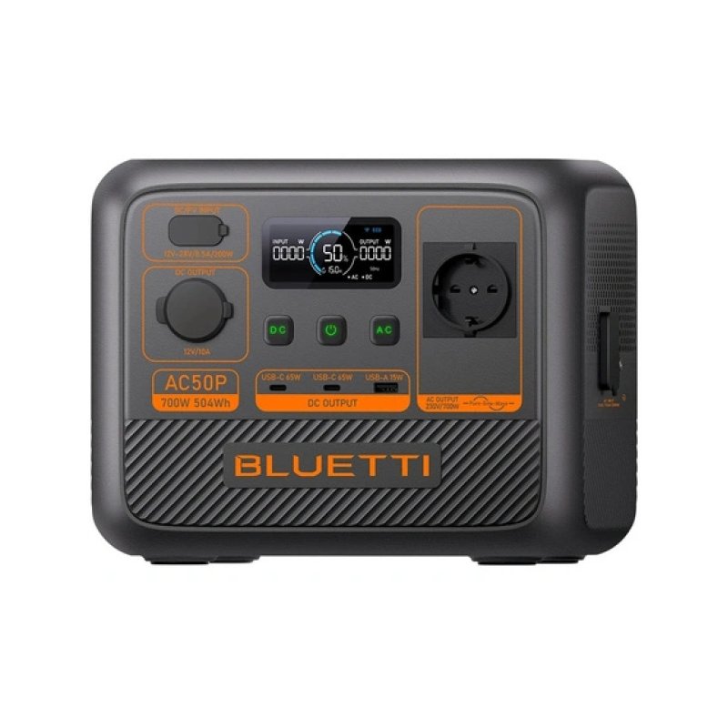 Bluetti AC50P station d'alimentation portable 6 Phosphate de fer lithié (LiFePo4) 700 W 6,9 kg