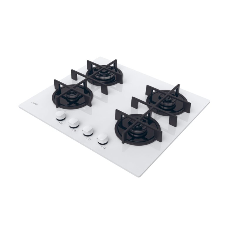 Candy CVG6WW White Built-in 59 cm Gas 4 zone(s)