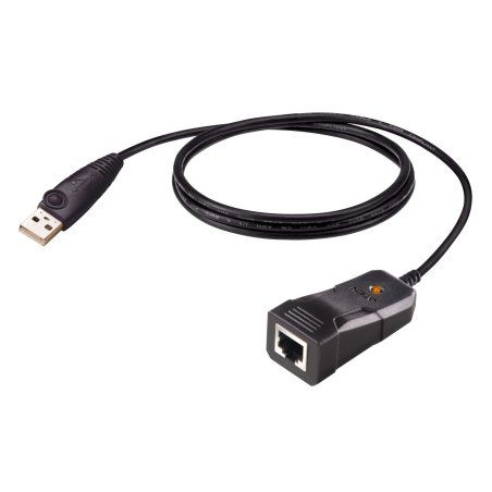 ATEN UC232BF serial cable Black 1.2 m USB Type-A RJ-45