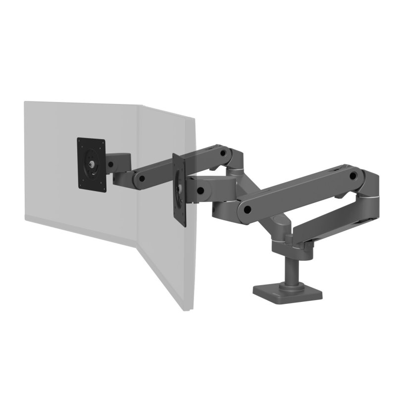 Ergotron LX Series 45-686-293 monitor mount / stand 68.6 cm (27") Desk Dark Grey