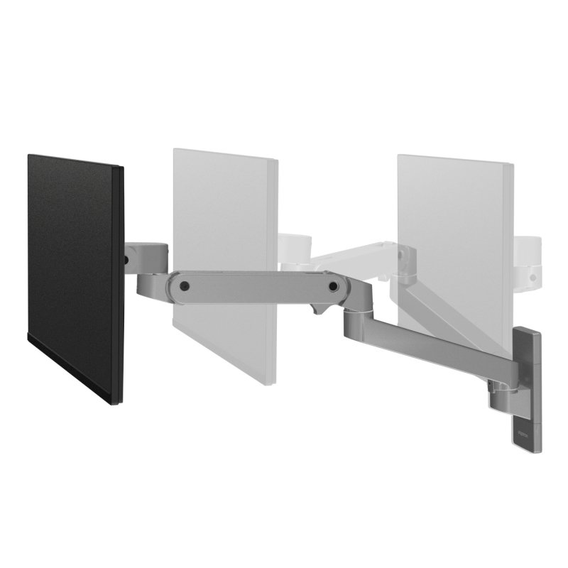 Ergotron LX Series 45-683-293 support d'écran plat pour bureau 86,4 cm (34") Mur Gris foncé