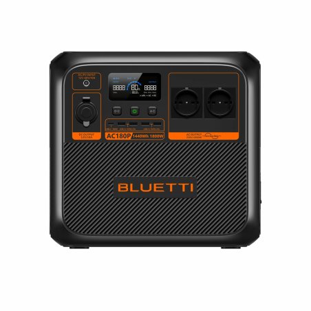 Bluetti AC180P portable power station 2 Lithium Iron Phosphate (LiFePO4) 36000 mAh 1800 W 16 kg