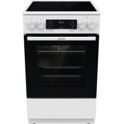 Gorenje GECS5C70WA cooker Freestanding cooker Coil hob White A