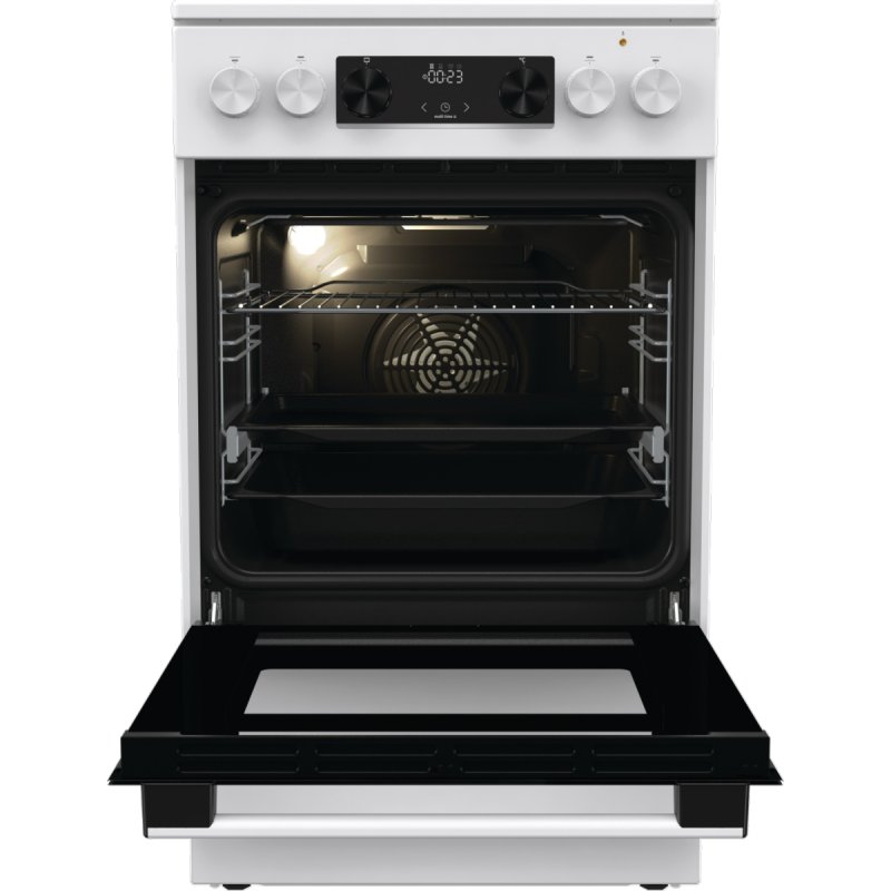 Gorenje GECS5C70WA cooker Freestanding cooker Electric Coil hob White