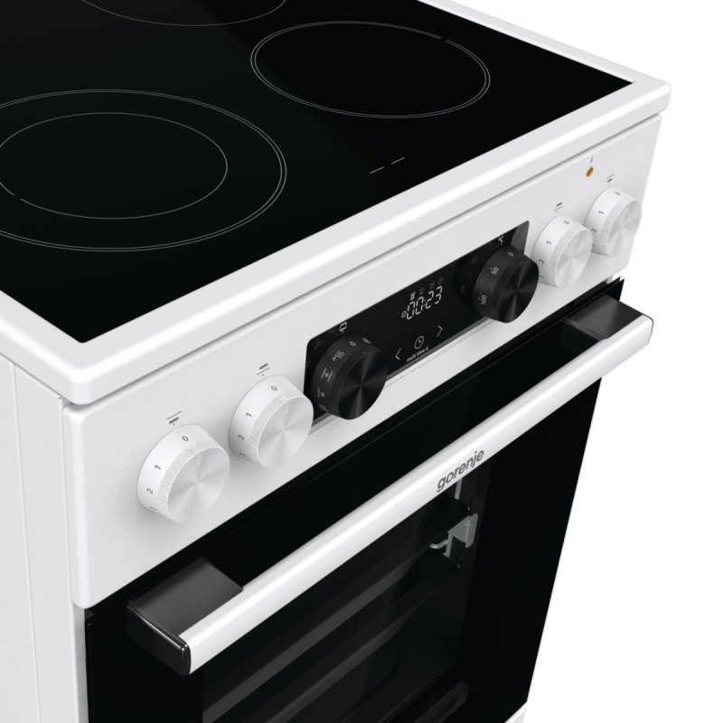 Gorenje GECS5C70WA four et cuisinière Electrique Plaque de cuisson à bobine Blanc