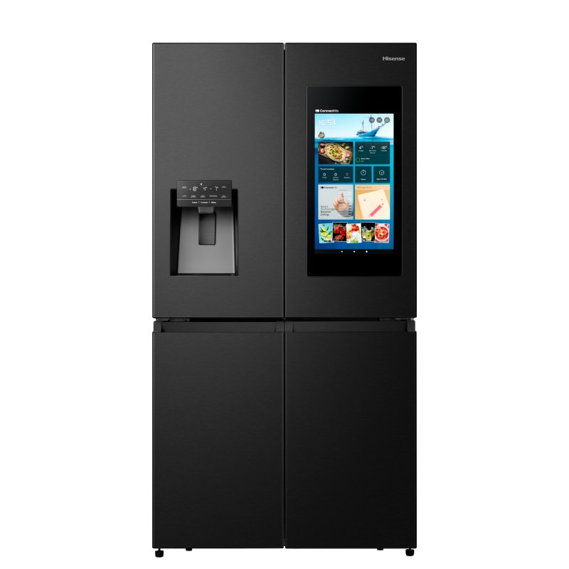 Hisense RQ760N4IFE side-by-side refrigerator Freestanding 577 L E Black