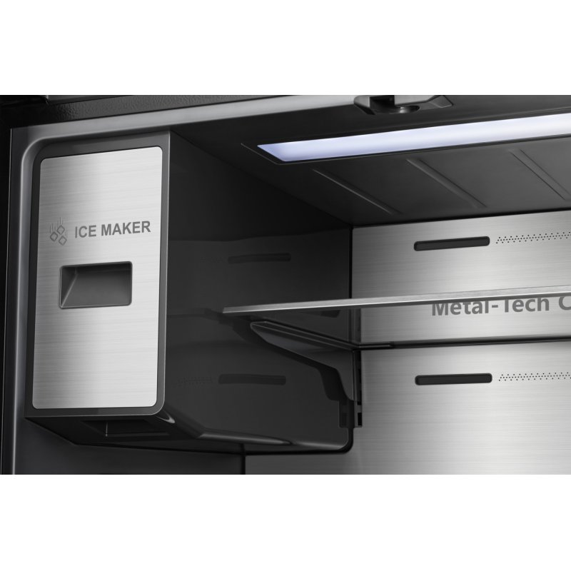 Hisense RQ760N4IFE side-by-side refrigerator Freestanding 577 L E Black