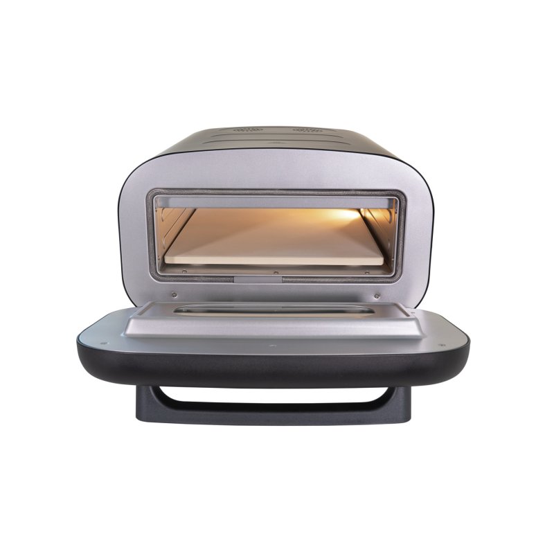 Pizzaofen Don Alfredo (schwarz, 1.700 Watt, für Pizzen bis ca. Ø 30cm)