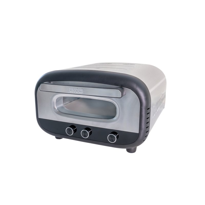 Pizzaofen Alfredo (edelstahl/schwarz, 1.700 Watt, für Pizzen bis ca. Ø 30cm)