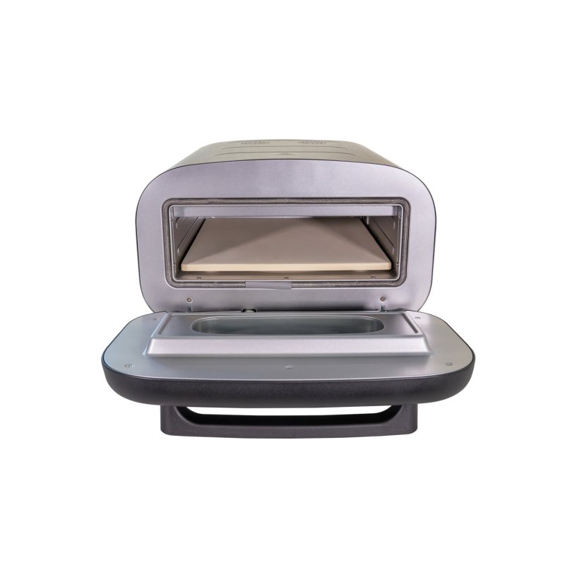 Pizzaofen Alfredo (edelstahl/schwarz, 1.700 Watt, für Pizzen bis ca. Ø 30cm)