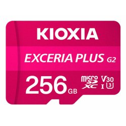 MICRO SD KIOXIA 256GB EXCERIA PLUS G2 UHS-I C10 CON ADAPTADOR
