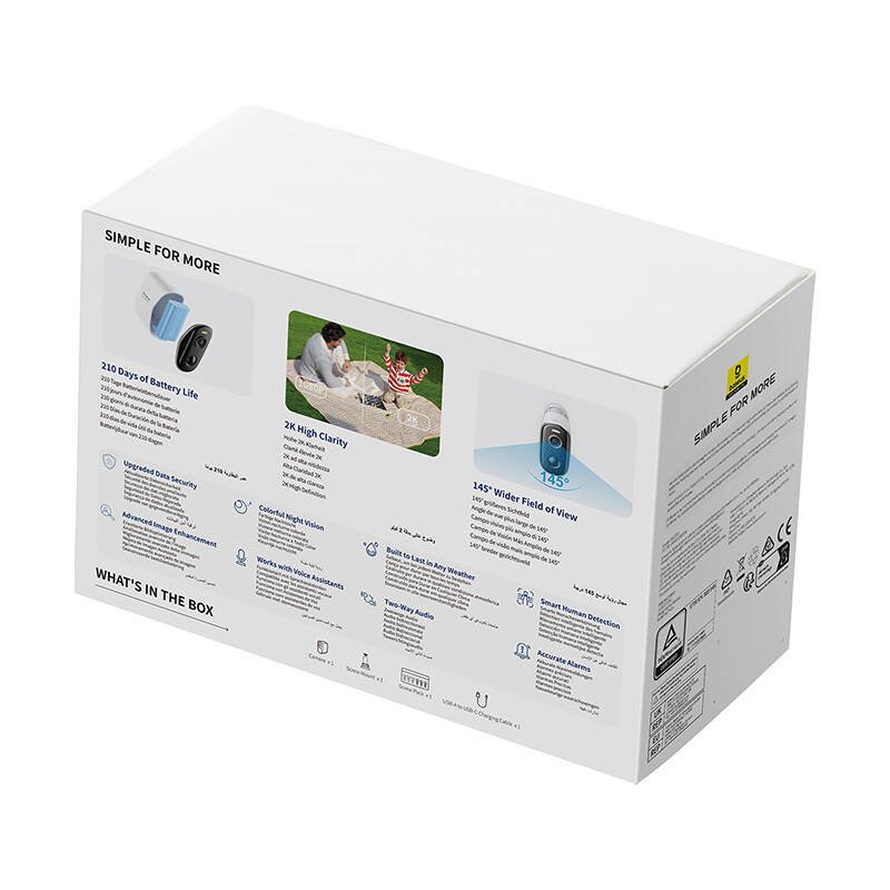 Baseus N1 Outdoor Camera (White)